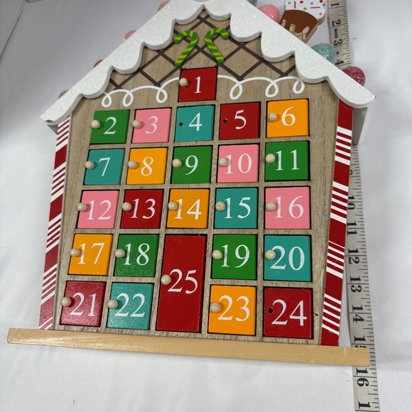 Wooden Christmas Advent Calendar. - Picture 7 of 9